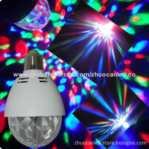 Hot sale LED RGB 3W low power crystal ballsNew